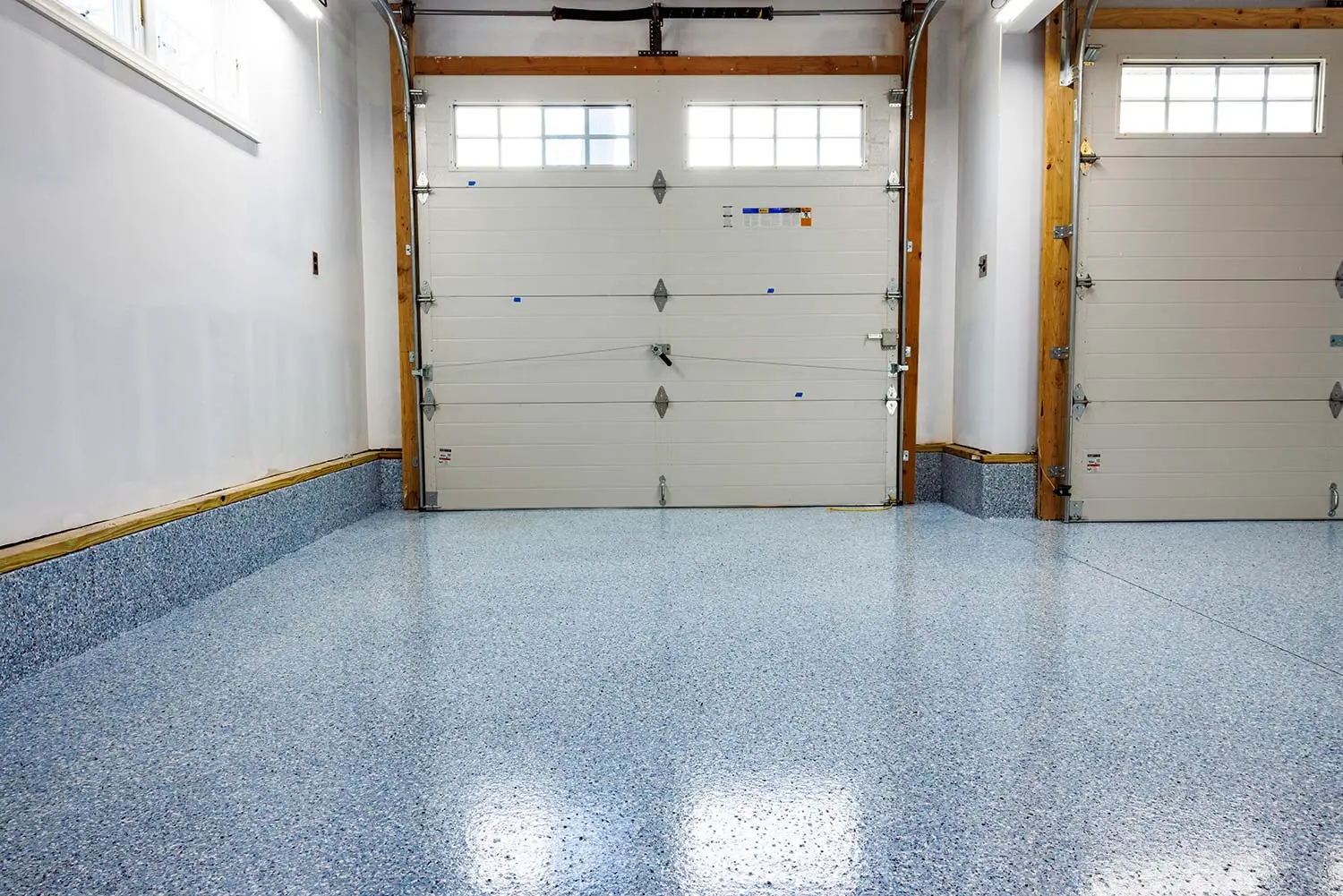 Garage Door and Floor